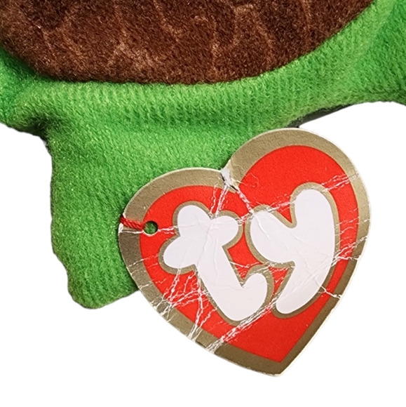 Ty beanie turtles"speedy"6 in and 4 in  1993 - Picture 4 of 8